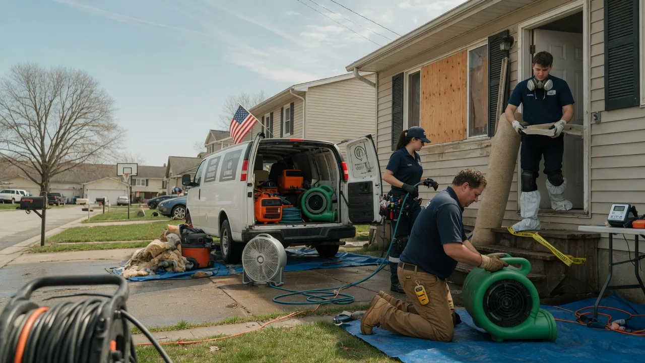 Water Damage Restoration in Lawton, ND near me